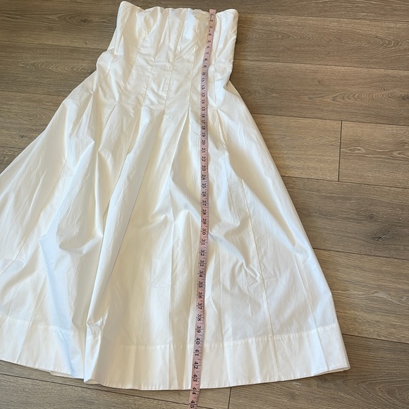 Anthropologie Mare Mare Strapless Seamed A-Line Midi Dress - Picture 12 of 16